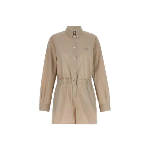 MIU MIU FW23 Комбинезон Женский Хаки