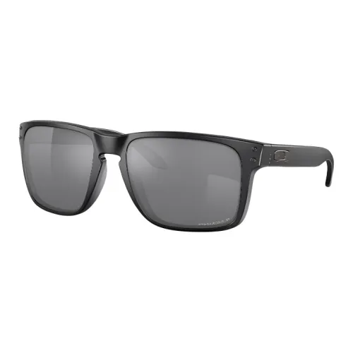 Oakley Plastic Square Sunglasses Men's Black