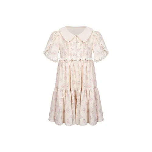 AooRaa Короткий рукав Платье Женское