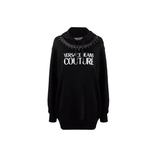 VERSACE JEANS COUTURE Прямое платье Короткое платье Черное