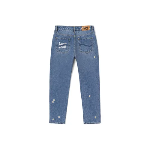 Lee Xline Женские джинсы средне-голубого цвета