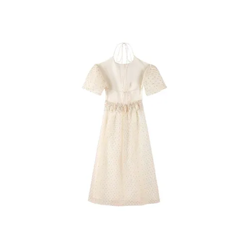 CARIEDO Короткое платье с короткими рукавами женское