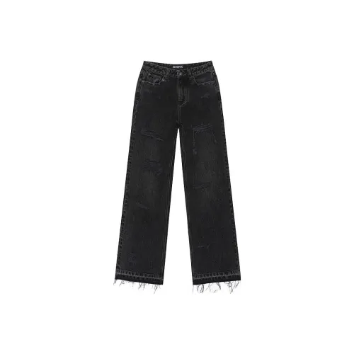 SMFK Деним черный Женские джинсы