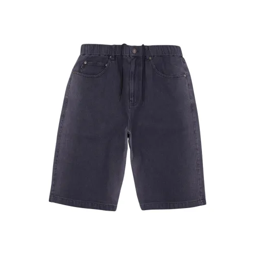 Конверс Джинсовые шорты Унисекс Выстиранный Черный