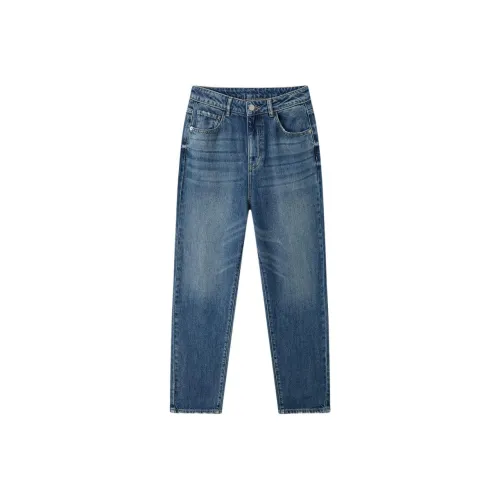 EICHITOO Синие Женские Джинсы