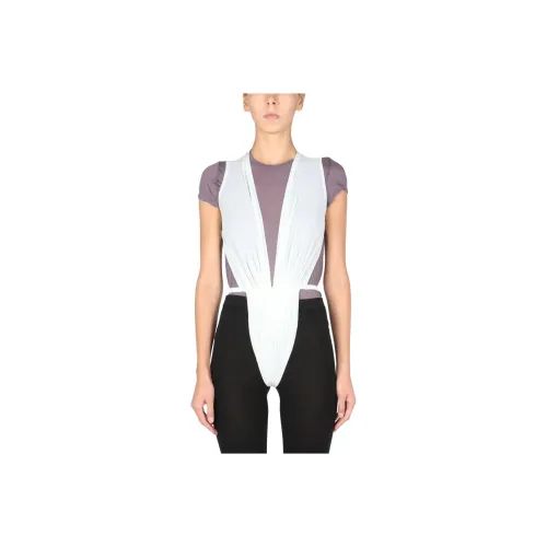 RICK OWENS Белый Женские Комбинезоны