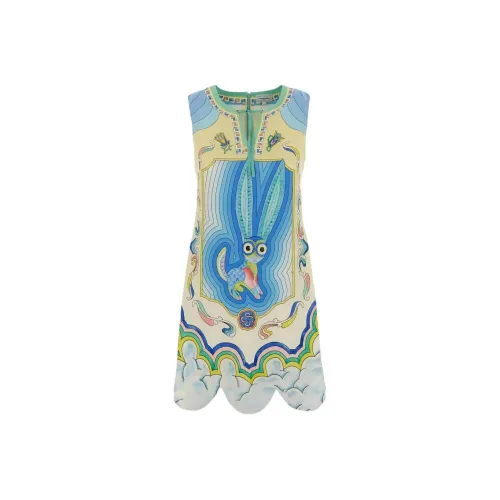 CASABLANCA Синий Женские Платья без рукавов