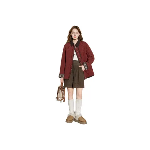 FAWENXIANGZI Пуховик Женский Красный