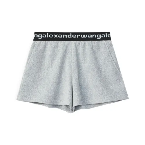 alexander wang Серые Женские Повседневные шорты