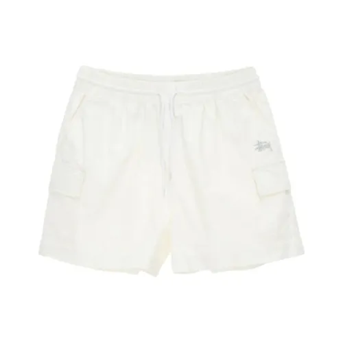 Stussy Экрю Женские Повседневные Шорты