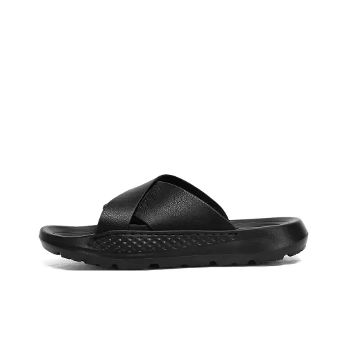 Mulinsen ЭВА Шов Кожаный Пэчворк Сплит-Резистентные Амортизаторы Слипоны Мужские