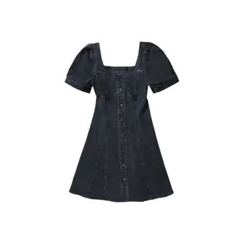 ABLE JEANS Короткий рукав Платье Женское