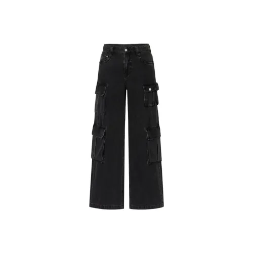 MO&CO Деним черный Женские джинсы