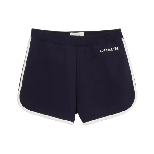 COACH Повседневные шорты Женские Blue