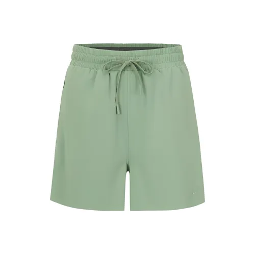 Reebok Светло-армейский зеленый Женские Повседневные шорты