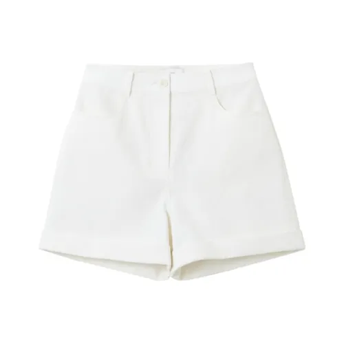 OVV Экрю Однотонные 06 Женские Повседневные шорты