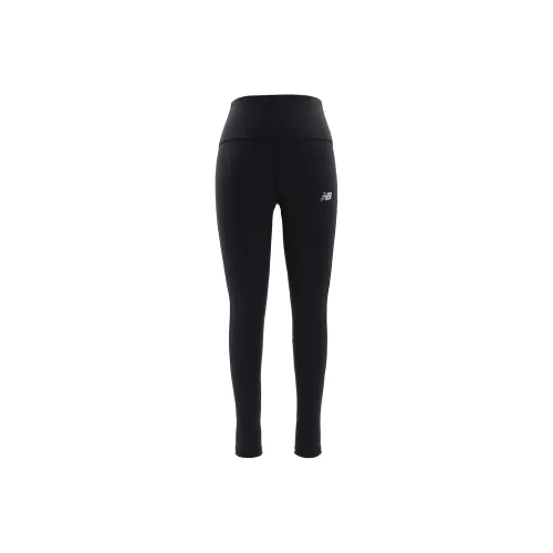 New Balance Sleek HIGH RISE Legging 27' Леггинсы Женские Черный