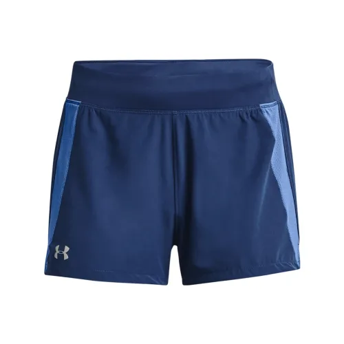 Under Armour Qualifier Blue Женские Повседневные шорты