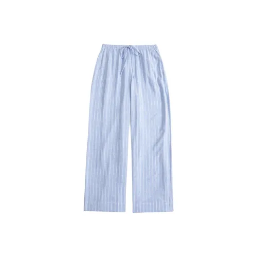 Abercrombie＆Fitch Повседневные брюки Женские Светло-синие