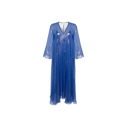 Forte Forte Blue Женские Длинные Рукава Платья