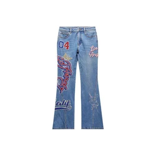 Ed Hardy Индиго Женские Джинсы