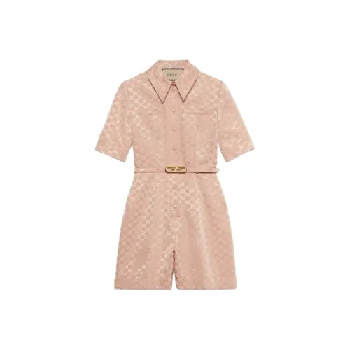 GUCCI Розовые Женские Комбинезоны