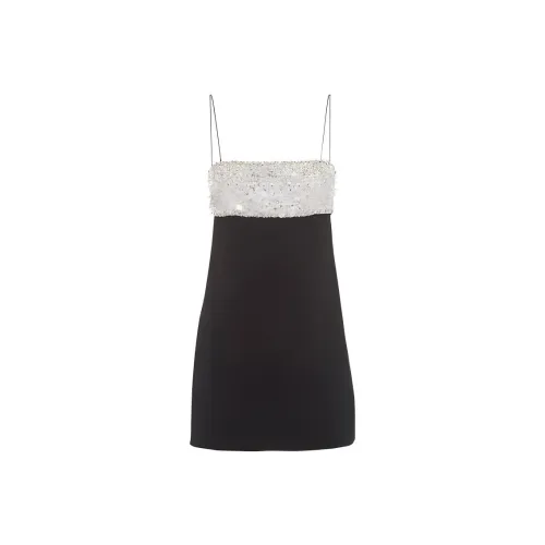 MIU MIU SS23 Без рукавов Платье Женское Черное
