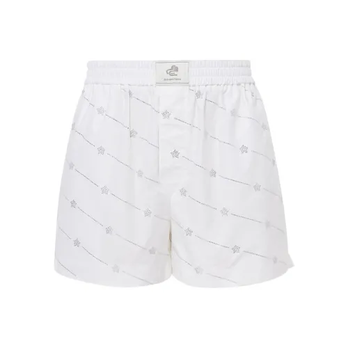 D'zzit Белые Женские Повседневные Шорты
