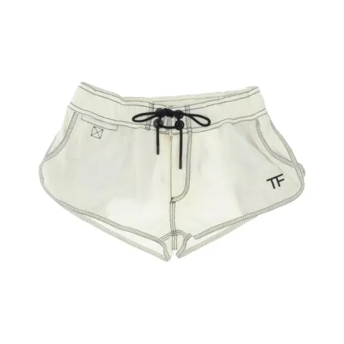 TOM FORD Белые Женские Повседневные Шорты