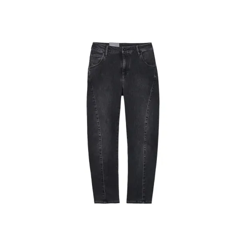 ABLE JEANS Женские Вымытый Винтаж Черный