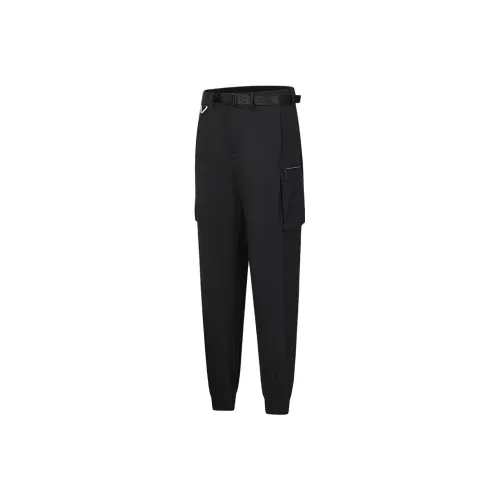 FILA Темно-черные женские ветрозащитные брюки