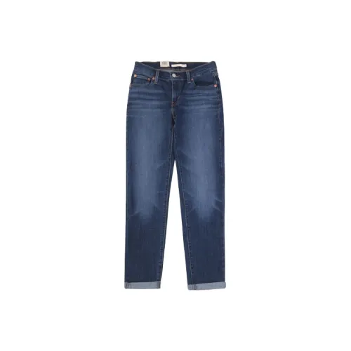 Levis Джинсовый синий Женские джинсы