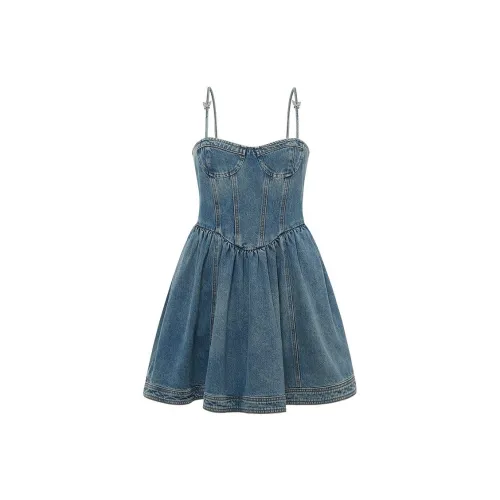 D'zzit Синий Женские Слиплатья