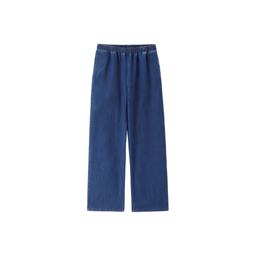 Giordano 70S Оригинальные Синие Женские Джинсы