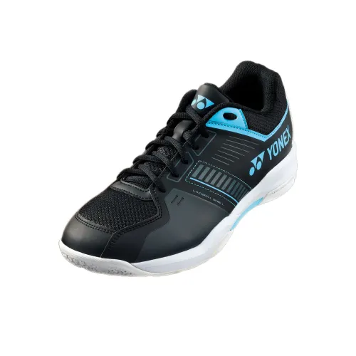 YONEX Амортизирующая стелька противоскользящая устойчивая к истиранию низкий топ обувь для бадминтона унисекс черный синий широкий крой