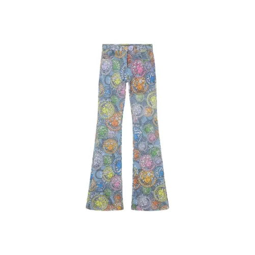 VERSACE Синие Женские Джинсы