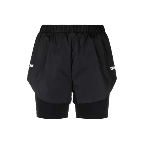Off Белый SS21 Черный Женские Повседневные шорты