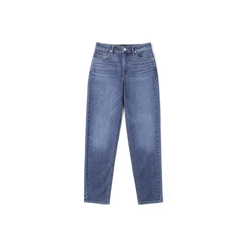 Lee совместный бренд SS25 Джинсы Женские Средне-голубой