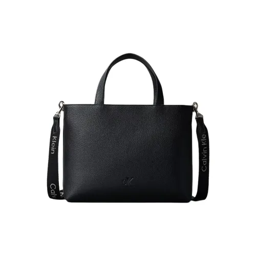 Calvin Klein ПУ (полиуретан) Сумка-тоут Сумка для покупок Сумка через плечо Мини Сумка Женская Черная