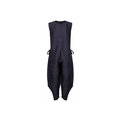 PLEATS PLEASE ISSEY MIYAKE Комбинезон Женский Темно-синий