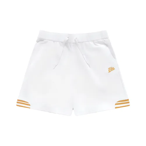 FILA FUSION Baseball серия Повседневные шорты Женские Белые