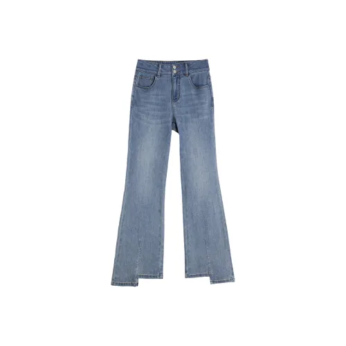 ELLE Синие Женские Джинсы