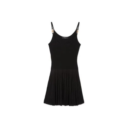 FANSIZHE VERSACE SS22 Slip Платье Женское Черное