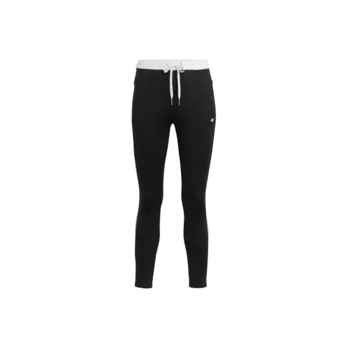 Adidas Originals SST Tracksuit Низ Вязаные Тренировочные брюки Версия для Японии Женские Черный