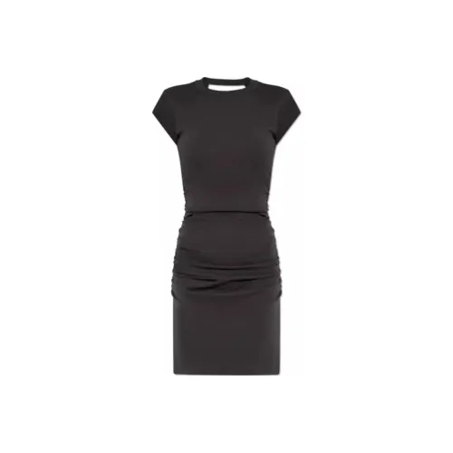 Zadig Voltaire Короткий рукав Платье Женское Черное