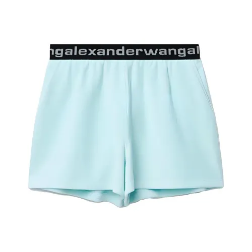 alexander wang Синие Женские Повседневные шорты