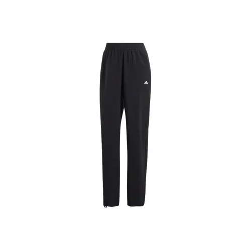 Adidas Черные Женские Вязаные Тренировочные Брюки
