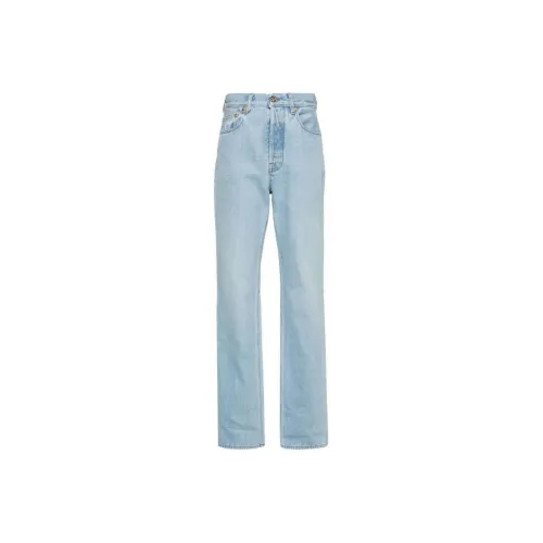 Jacquemus Светло-синие Женские Джинсы