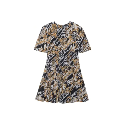 VERSACE JEANS COUTURE FW22 Платье Женское Черное