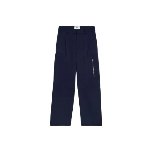 AMIPARIS Темно-синие Женские брюки для костюма